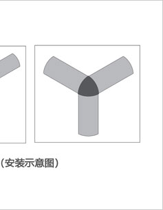 R型材三維角連接件二維圖3